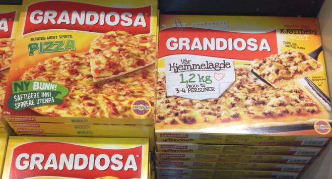 Pizza Grandiosa w wyjątkowej ofercie. Supermarkety rozpoczęły wojnę cenową na norweskie „danie narodowe” 