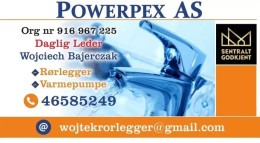 Powerpex AS poszukuje do pracy hydraulików na projekty w  Oslo i Drammen