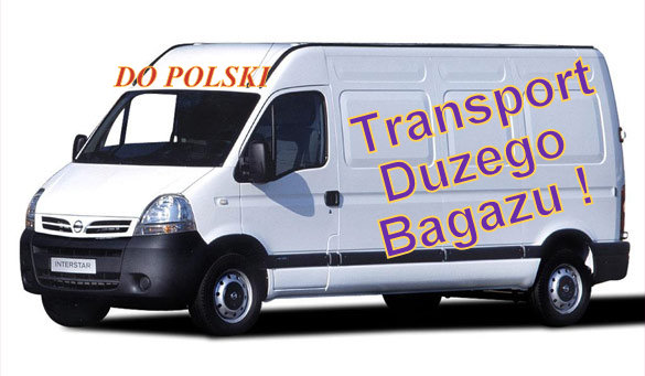 Transport bagażu z Hedmark/Oppland/Oslo do Polski