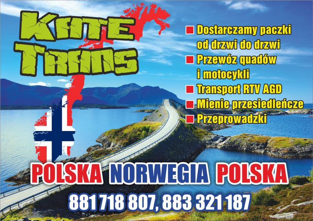 Transport Polska Norwegia Polska