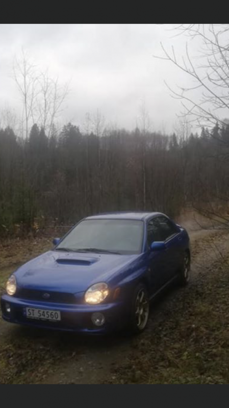 Subaru impreza wrx 2001