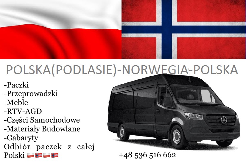 Paczki Polska-(Podlasie)Norwegi-Polska