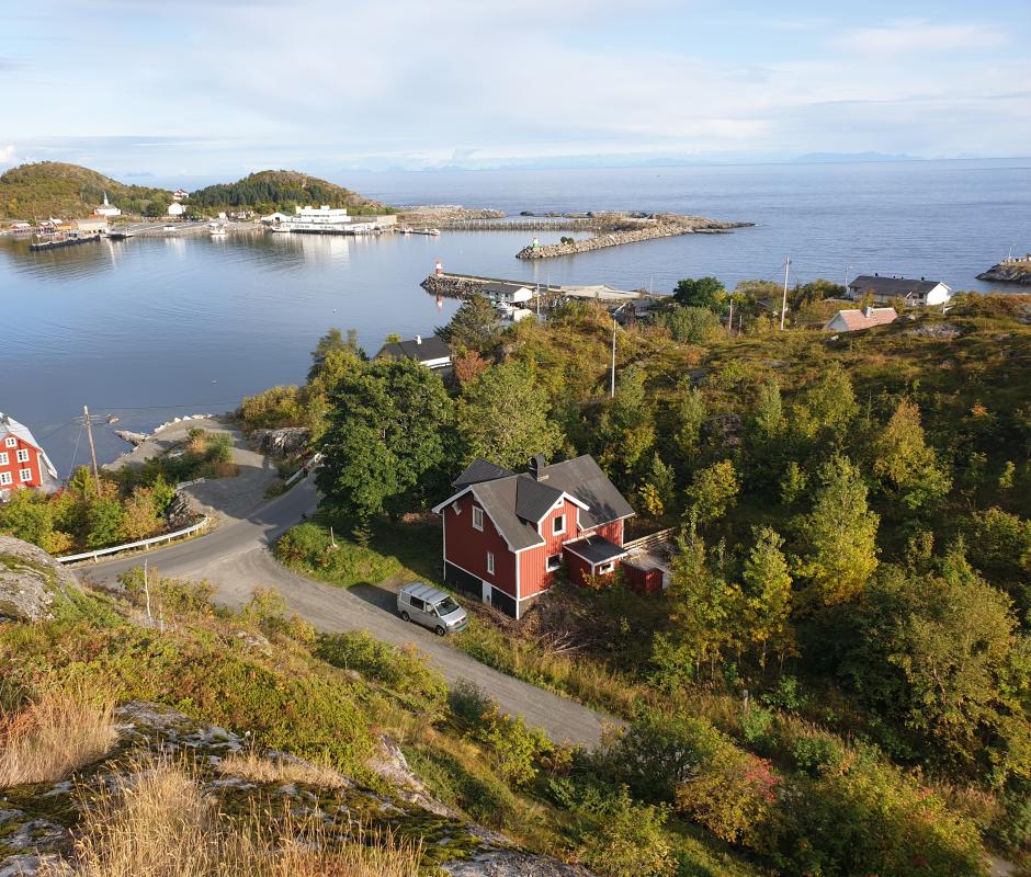 Lofoten-Moskenes-Sørvågen - dom na urlop w pieknych okolicznosciach przyrody