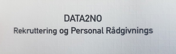 data2NO 