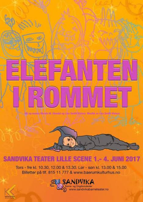 Elefanten i rommet - sztuka teatralna dla dzieci w Oslo