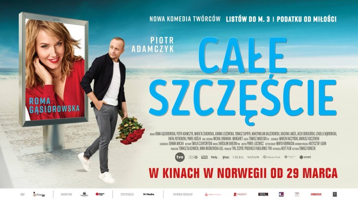 „Całe szczęście”: polska komedia romantyczna w norweskich kinach