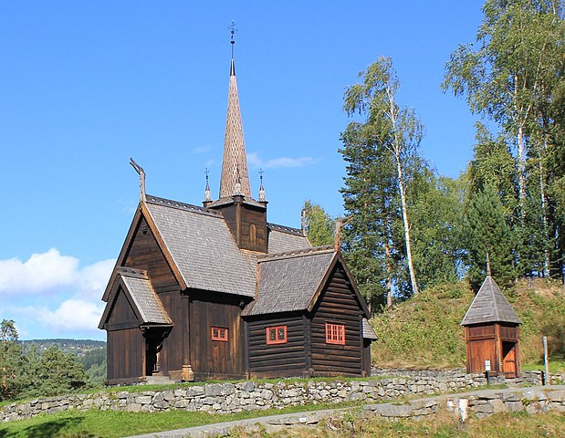 Garmo stavkirke w Maihaugen.