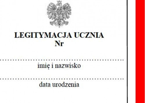 Legitymacja szkoły polonijnej różni się od typowej polskiej legitymacji jedynie brakiem zdjęcia