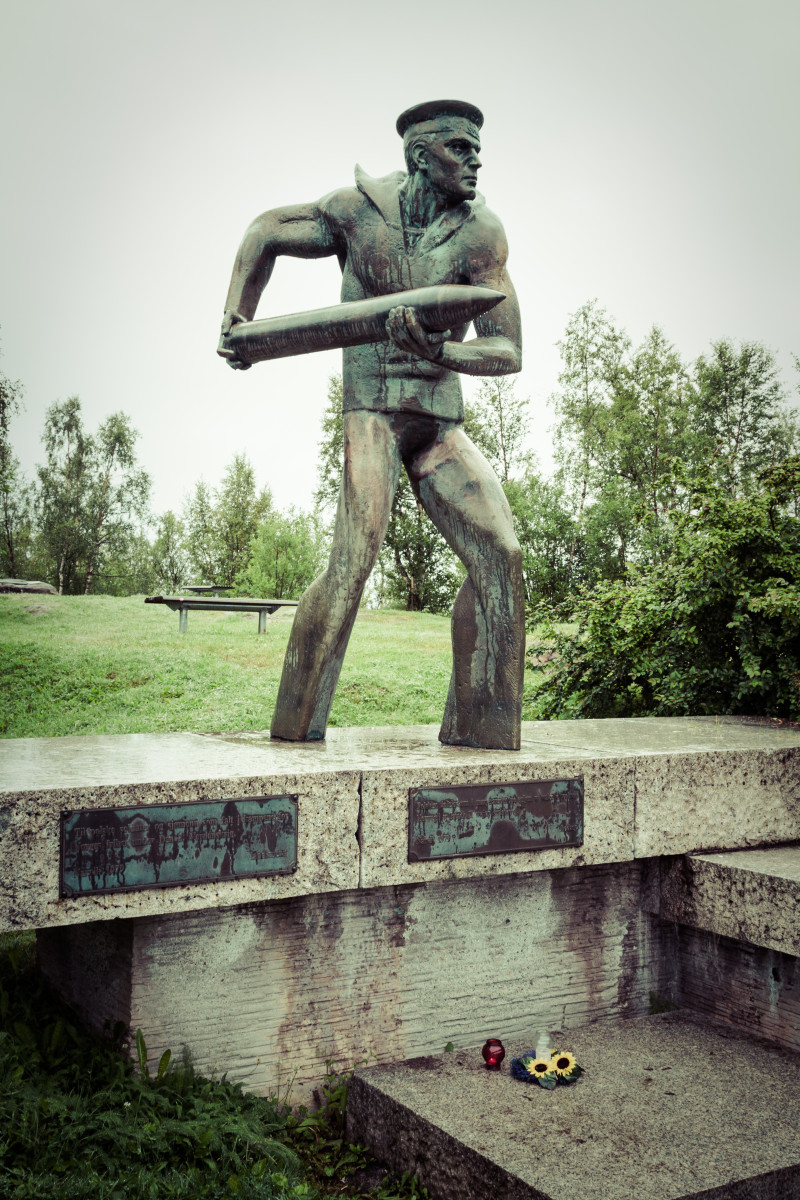 Pomnik polskich marynarzy z ORP Grom poległych w Bitwie o Narvik