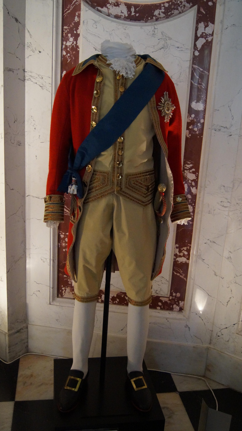 Kopia munduru króla Chrystiana VII