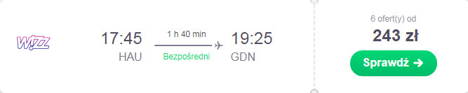 Wigilijne połączenie lotnicze z Haugesund do Gdańska