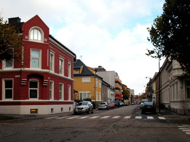Kongens gate w Kristiansand.