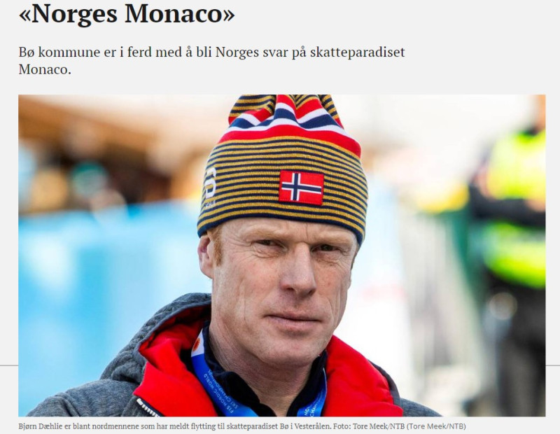 Po decyzji z 2019 roku media nazwały Bø norweskim Monako.