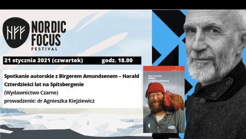 „Harald. Czterdzieści lat na Spitsbergenie”: Norweg Birger Amundsen opowie o swojej najnowszej książce