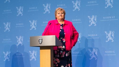 Erna Solberg najbardziej wpływową kobietą w Norwegii. Premier po raz ósmy na szczycie rankingu