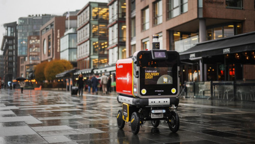 Po centrum Oslo jeżdżą autonomiczne roboty. Testuje je poczta