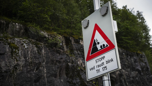 Osuwiska stwarzają duże zagrożenie. Norweskie drogi nie są gotowe na ekstremalne warunki pogodowe 