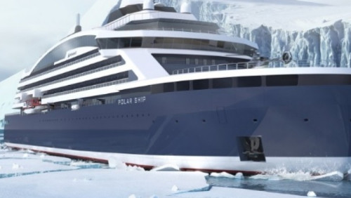 Ten statek pasażerski dopłynie nawet na biegun północny. Będzie najdroższy na świecie