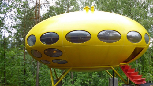 Prawie 50 lat temu nad fiordami wylądowało UFO: dom jak z filmu science-fiction