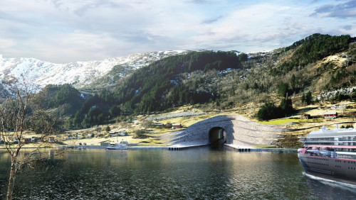 Zielone światło dla pierwszego tunelu okrętowego na świecie. Powstanie w zachodniej Norwegii
