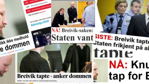 Norwegia nie łamie praw Breivika. Zapadł wyrok