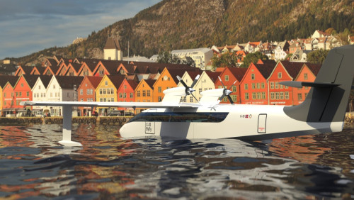 Rewolucja w ruchu pasażerskim? Norwegowie stworzą latającą łódź na baterie
