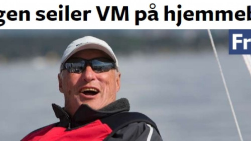 80-letni król Norwegii wystartuje w żeglarskich mistrzostwach świata