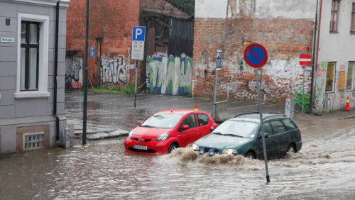 Szkody spowodowane przez ulewy w miastach są większe, niż skutki powodzi na prowincji 