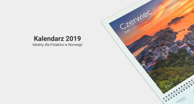 Norwesko-polski kalendarz 2019 - już w sprzedaży