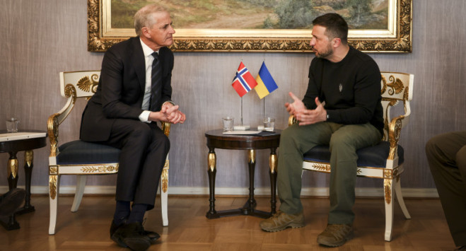 Wołodymyr Zełenski w Oslo. Pierwsza wizyta ukraińskiego prezydenta od wybuchu wojny