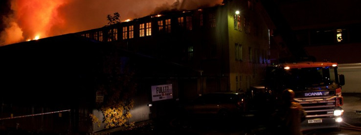 Pożar w Lærdal - największy od 45 lat