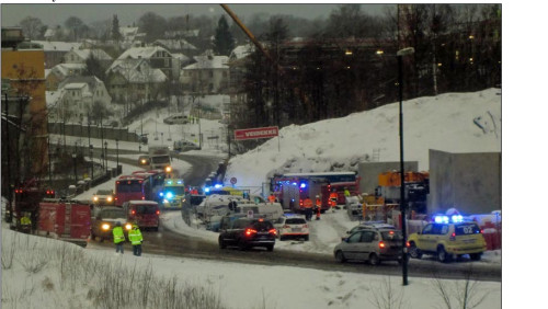 Śmiertelny wypadek na budowie w Oslo