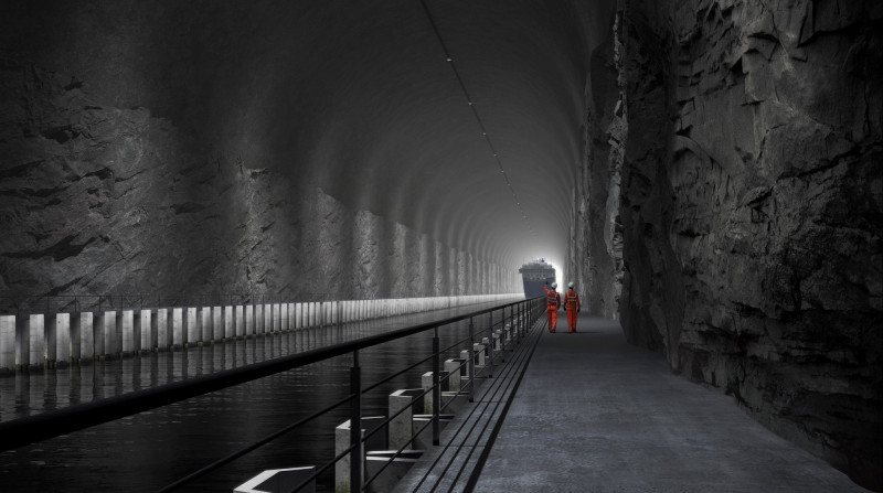Czas budowy tunelu oszacowano na 5 lat. Miał być przeznaczony dla statków o maksymalnych wymiarach: szerokości 26,5 metra, wysokości 37 metrów.
