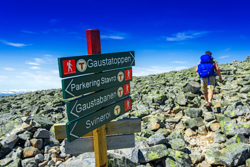 Gaustatoppen przez wielu określany mianem najpiękniejszej góry w Norwegii.