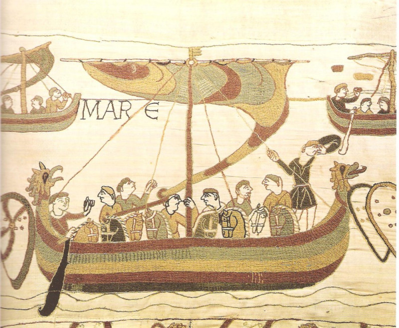 Wikingowie jako pierwsi w Skandynawii przymocowali do swoich łodzi żagle.  